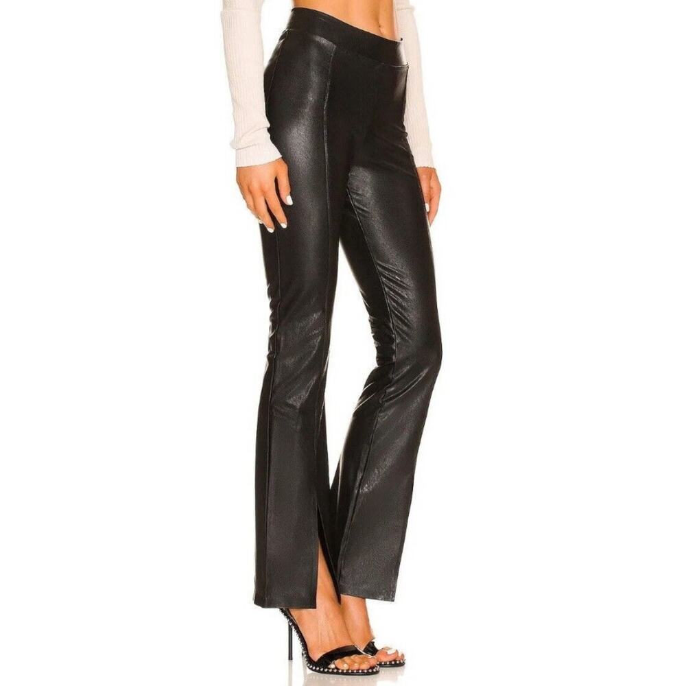 Commando Faux Leather Split Front Pull On Pants, … - image 1